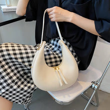 Load image into Gallery viewer, Planet Half Moon Purse with sleek, modern half-moon design - MELLIROSE
