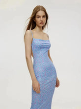 Load image into Gallery viewer, Floral Suspender Backless Summer Dress
