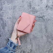 Load image into Gallery viewer, Leather Tassel Wallet
