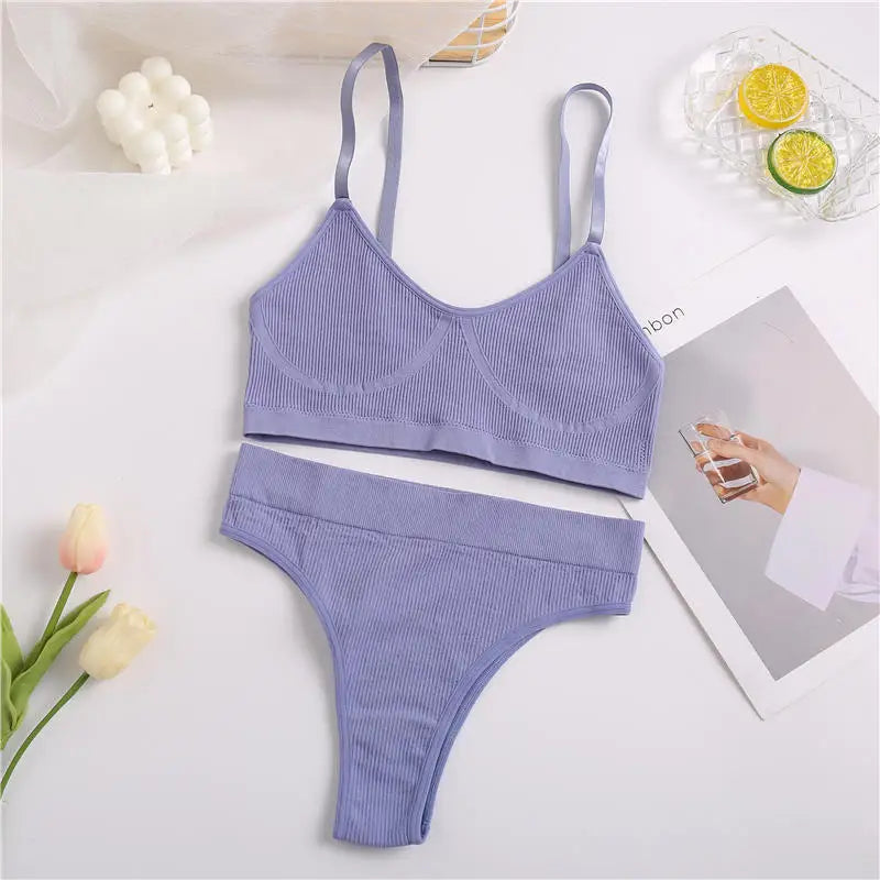 Essential Seamless Push-Up Bra & Panty Set – Ultimate Comfort