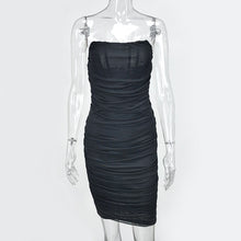 Load image into Gallery viewer, Bone Mesh Bandage Dress
