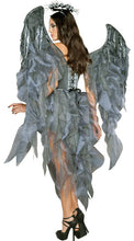 Load image into Gallery viewer, Show Stopper Dark Fallen Angel Costume (includes wings)
