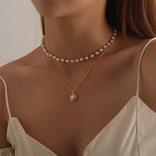 Load image into Gallery viewer, Water Drop Pearls Choker

