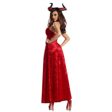 Load image into Gallery viewer, Lady Red Demonic Queen Costume
