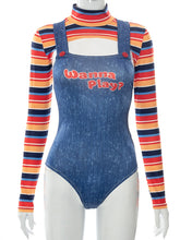 Load image into Gallery viewer, Wanna Play? Chucky Bodysuit Costume
