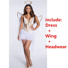 Load image into Gallery viewer, Blossoming Angel Costume (includes wings)
