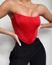 Load image into Gallery viewer, Corset Top Backless Bustier - MELLIROSE
