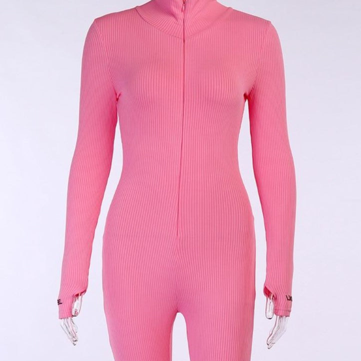 Turtleneck Short Jumpsuit - MELLIROSE