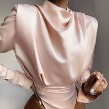 Load image into Gallery viewer, Long Sleeve Bodysuit Top - MELLIROSE
